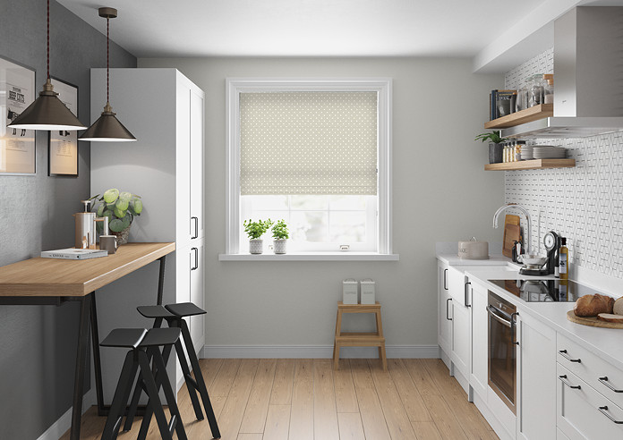 Full Stop, Oatmeal - Roman Blind - Image 5